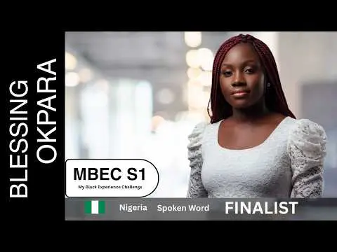 Blessing Okpara spoken word artist provides powerful wisdom on the ability to thrive.